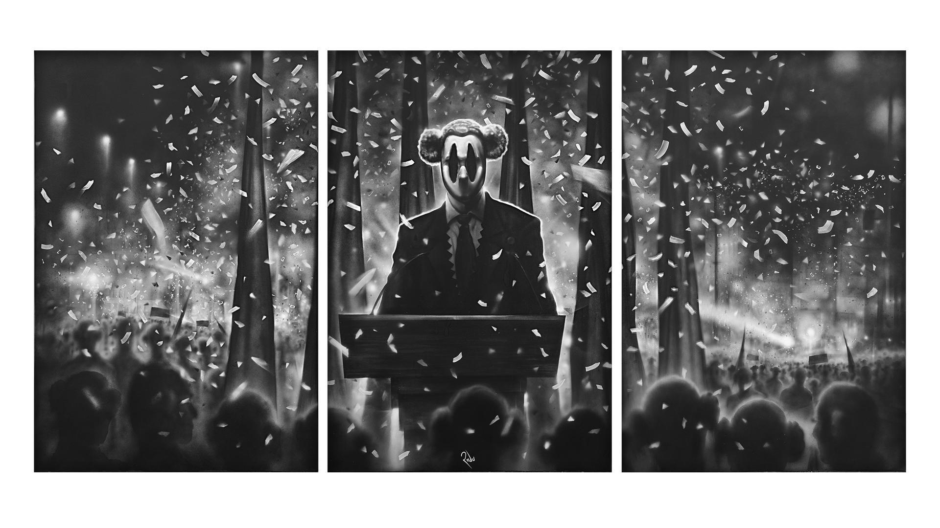 Confetti Rain (Distorted celebration)