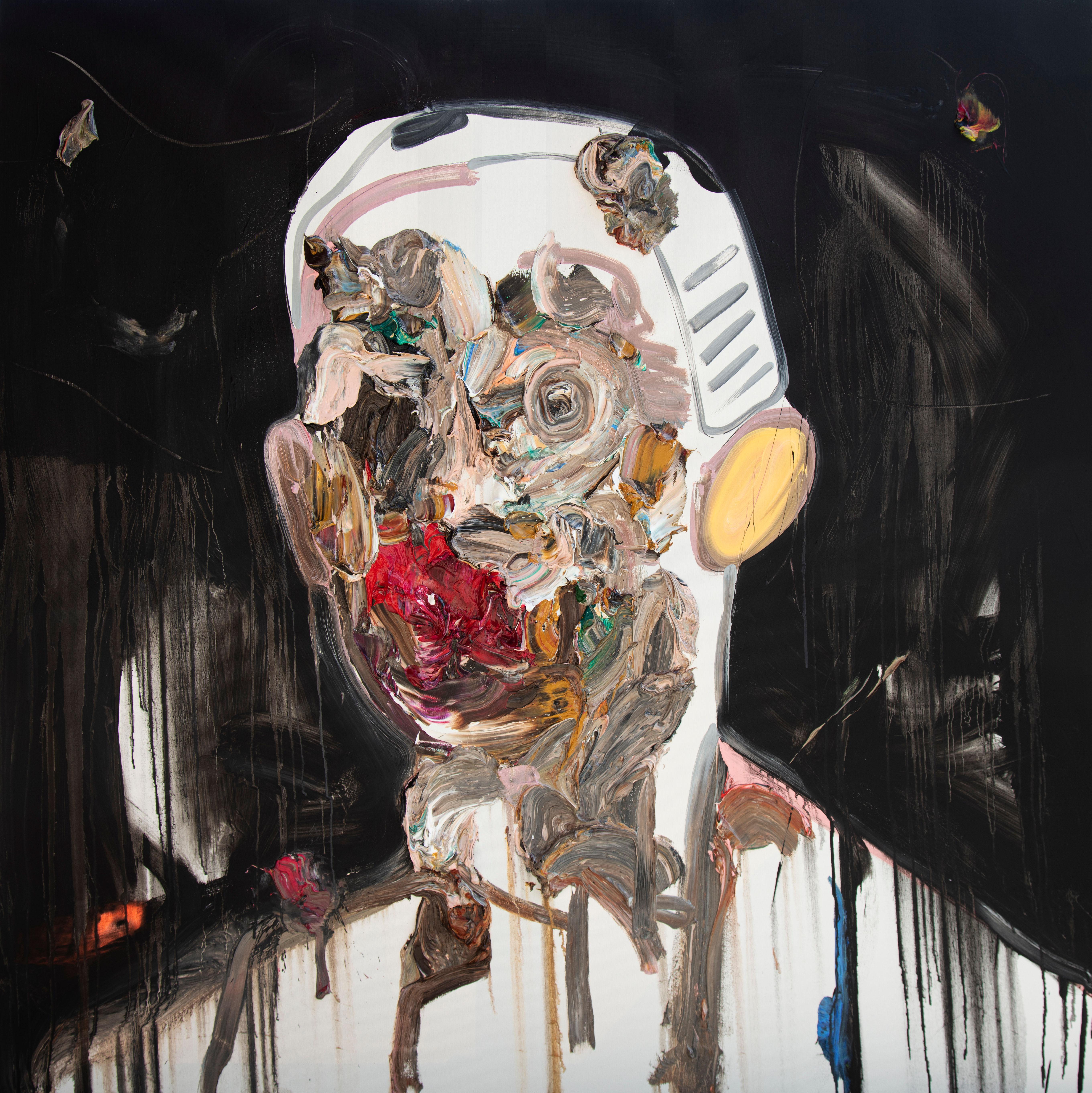 Yellow Ear (dark background)